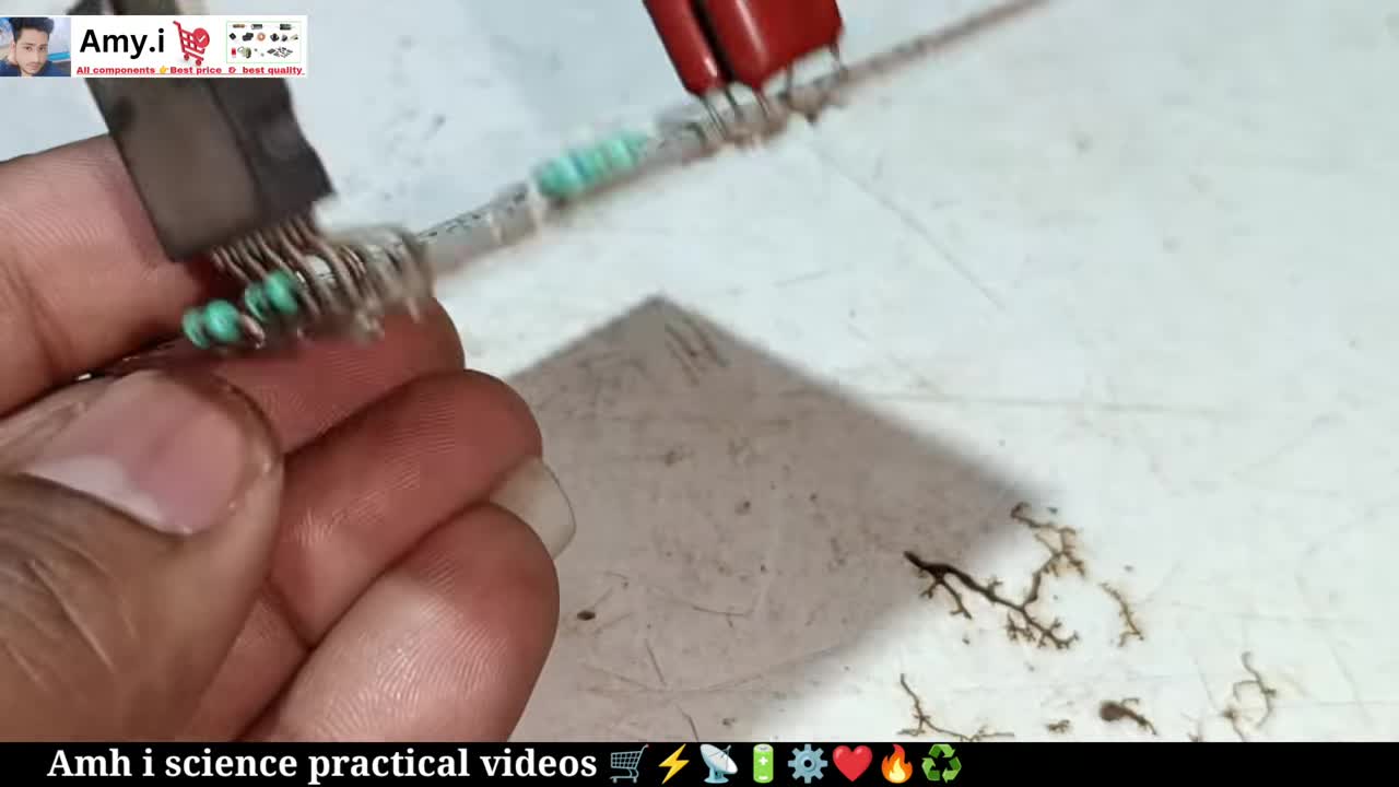 Insert PF capacitors