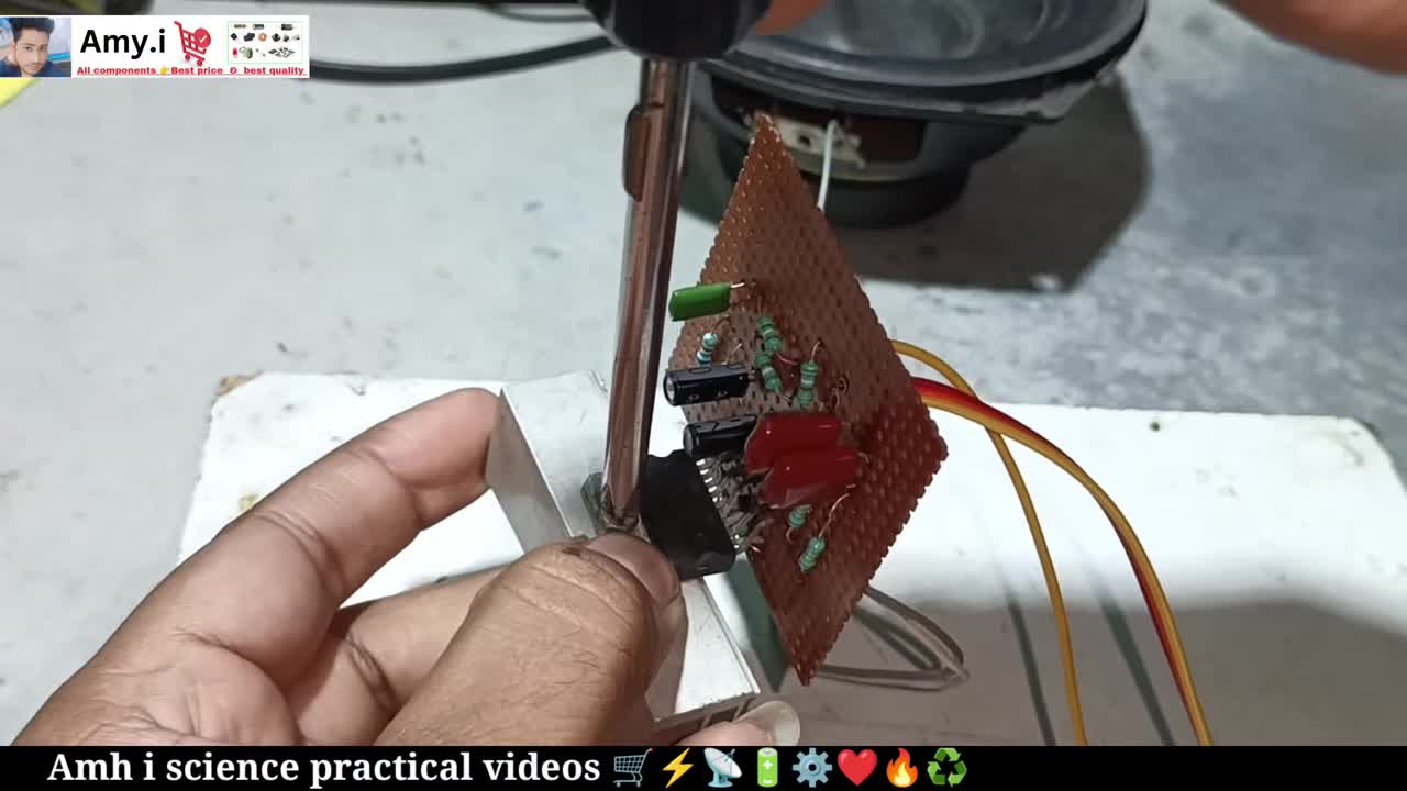 Screw heat sink