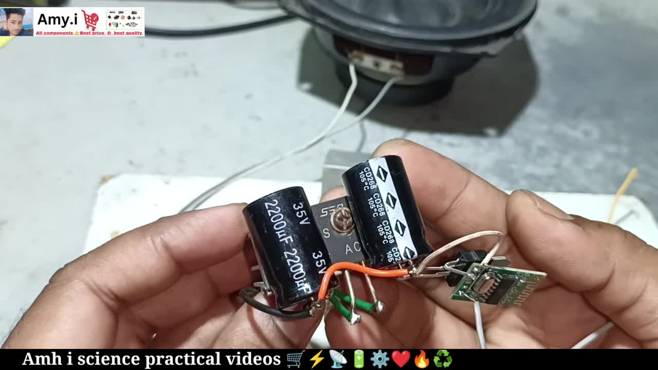 Connect power filtering and Bluetooth module
