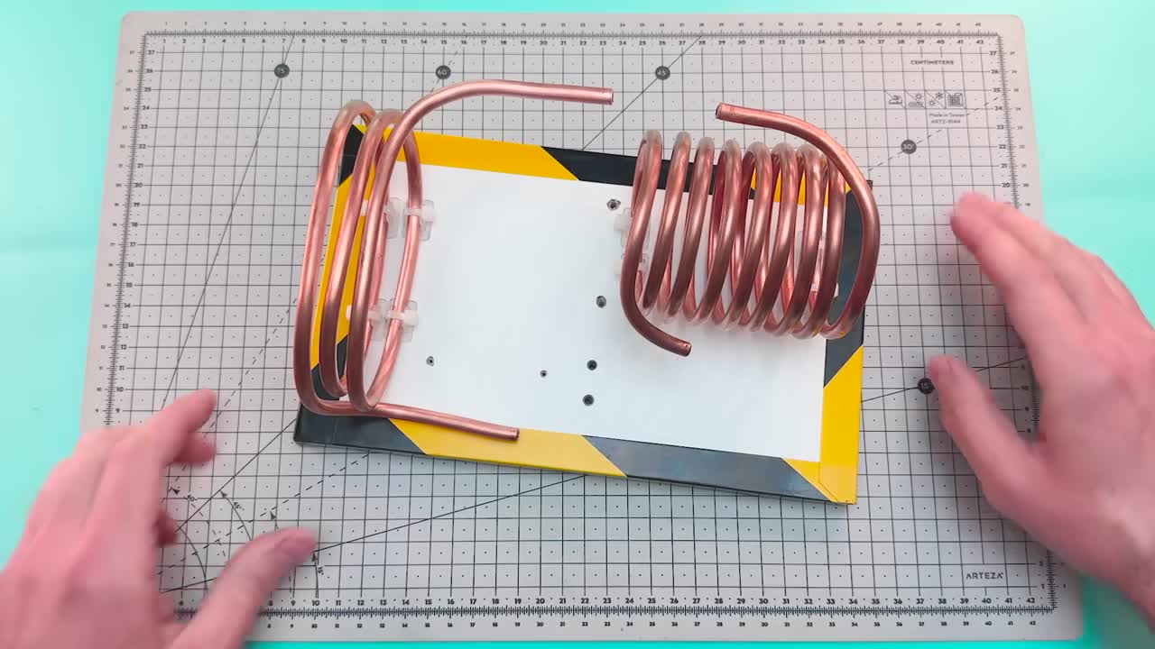 Inserting and crimping the capillary tube connections