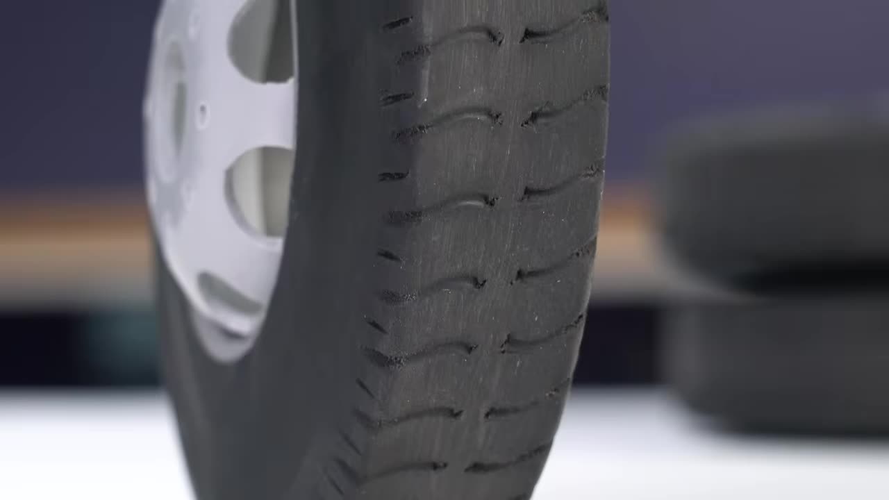 Finished Tire Close-up