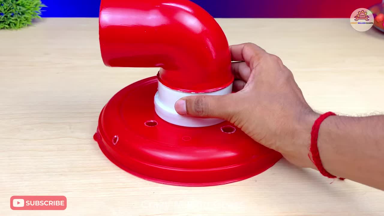 Assembled PVC parts