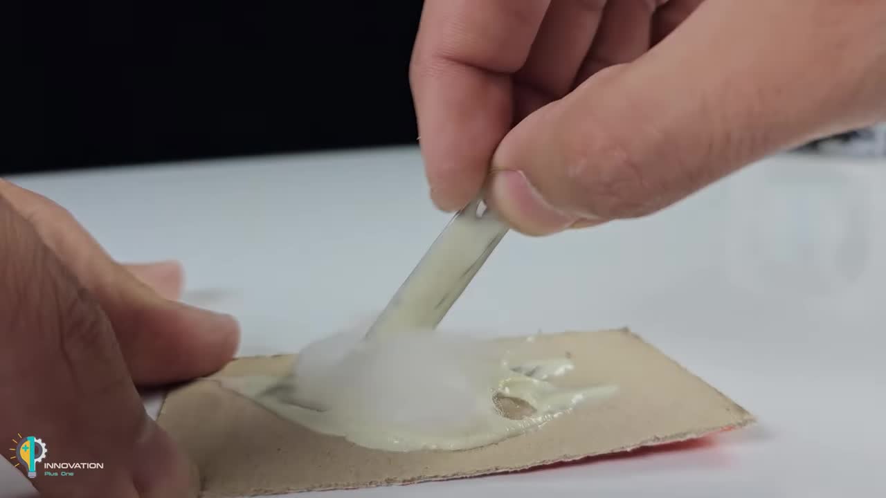 Add Cotton and Glue